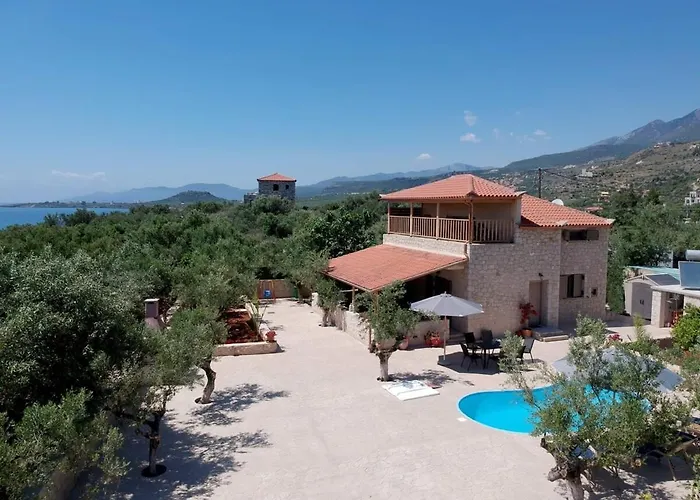 Selinitsa Stone - Mani's Private Pool Retreat Агиос-Николаос